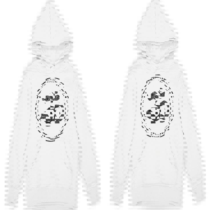 Om スピリチュアルシンボル ヨガ 瞑想 オーム パーカー