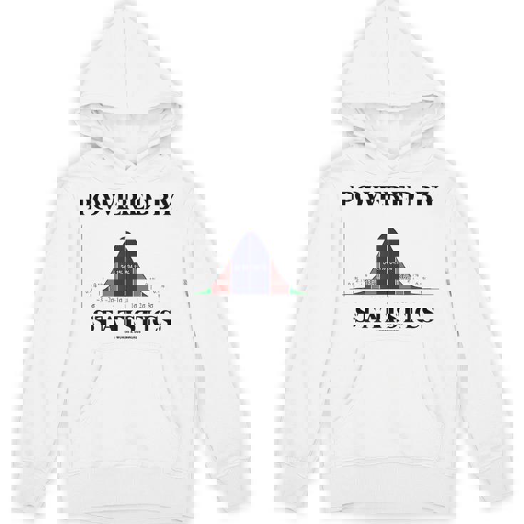 Powered Bytatistics ベルカーブ オタク ユーモア パーカー