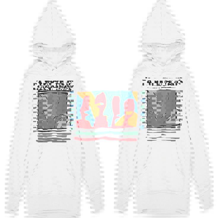 Talking Heads イエロー レトロ グラフィック パーカー