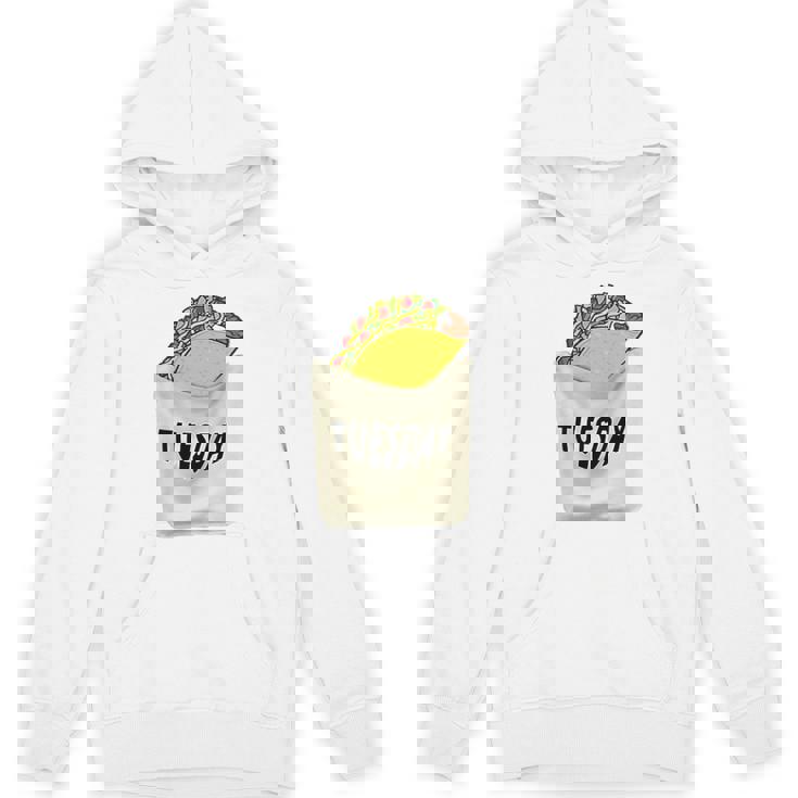 Trendy Taco Tuesday Pocket Food Humour パーカー