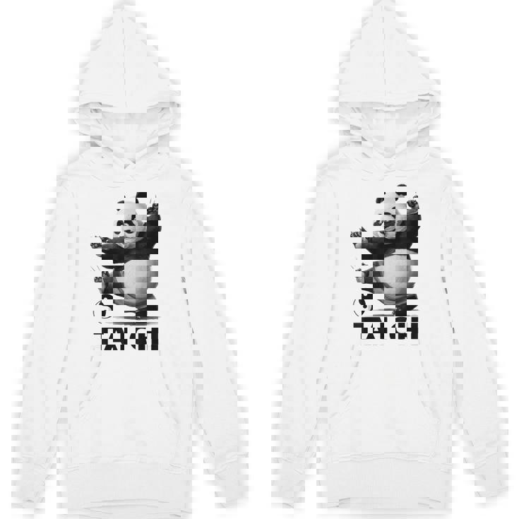 おもしろパンダ 動物 太極拳 格闘技 陰陽バランス パーカー