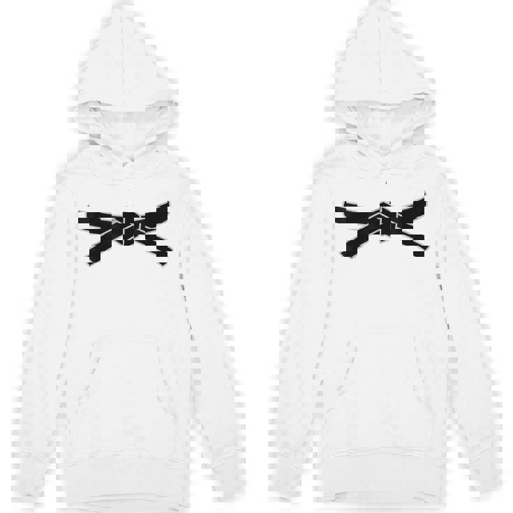 かっこいい日本武道空手柔道黒帯 パーカー