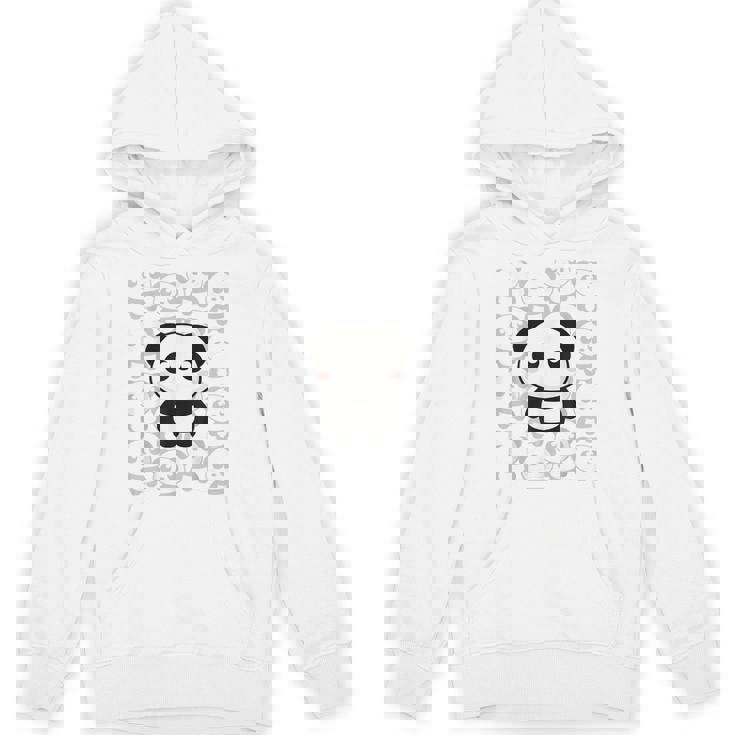 やさしく目立つパンダ ほっこり癒しのパンダイラスト パーカー