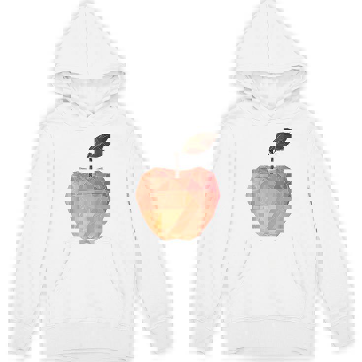 りんご フルーツ モチーフ アート りんご パーカー