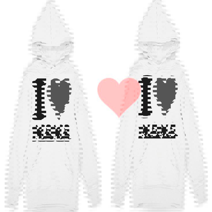 アイ・ラヴ・ママ 長袖tシャツ パーカー