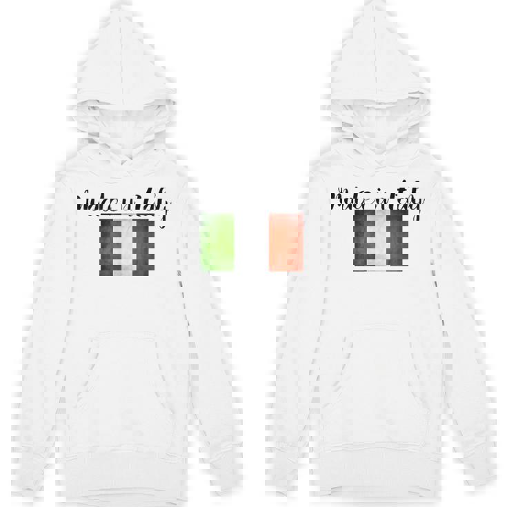 イタリア製イタリア国旗シャツ。 パーカー