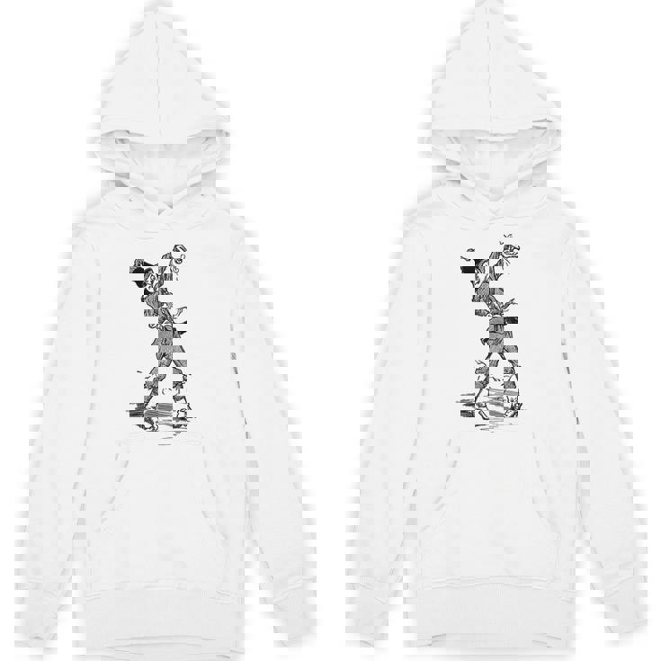 オズの土地 ビンテージアート ハロウィーン オズの魔法使い かかし パーカー