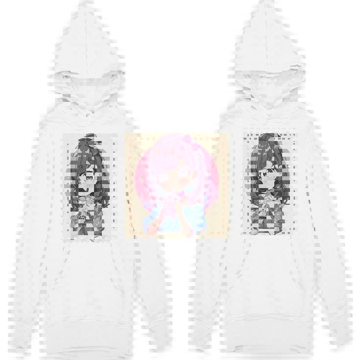 カワイイアニメ ちびガール バブルティー ボバミルク オタク パーカー