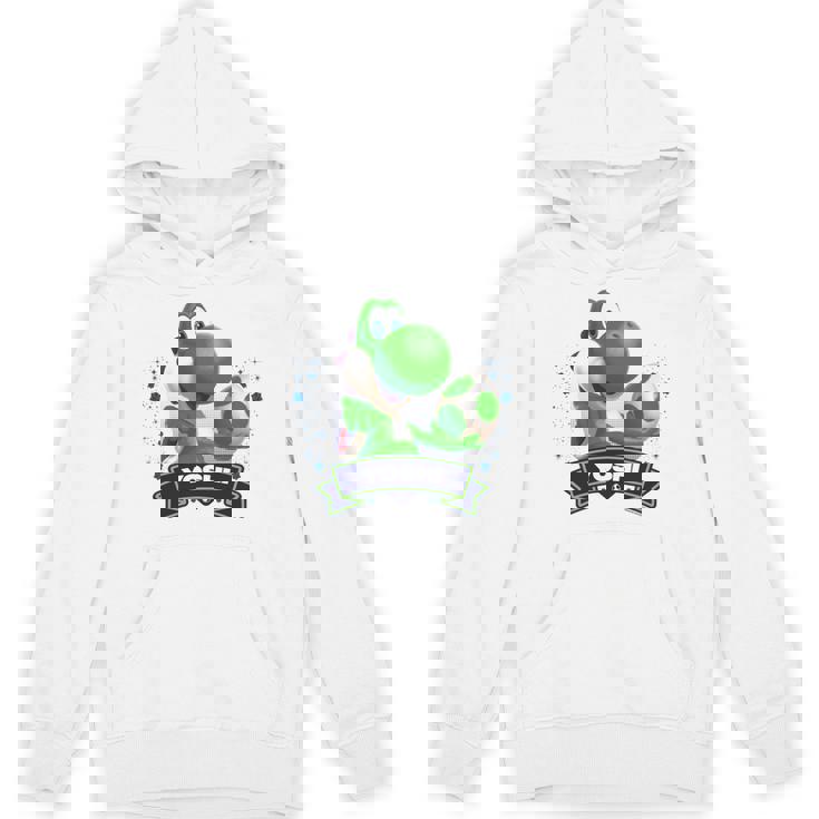 ザ・スーパーマリオギャラクシー・ムービー Yoshi Champion 長袖tシャツ パーカー
