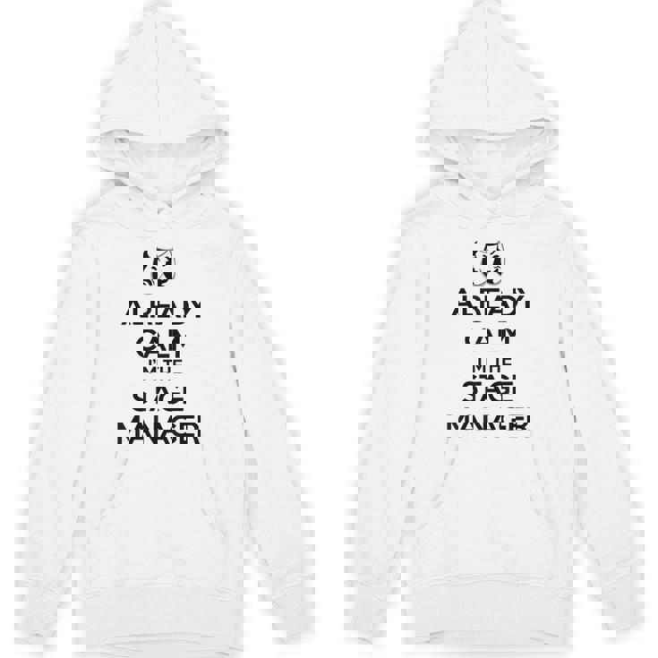 ステージ マネージャー ギフト Already Calm I'mtage Manager パーカー