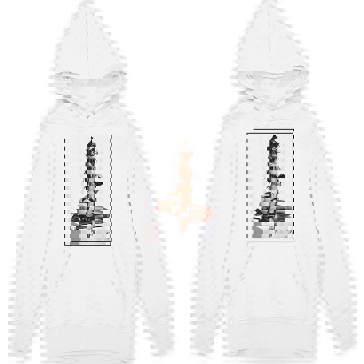 セクシーガールグラフィックtシャツ バッドキティ ピンナップ バックプリント パーカー