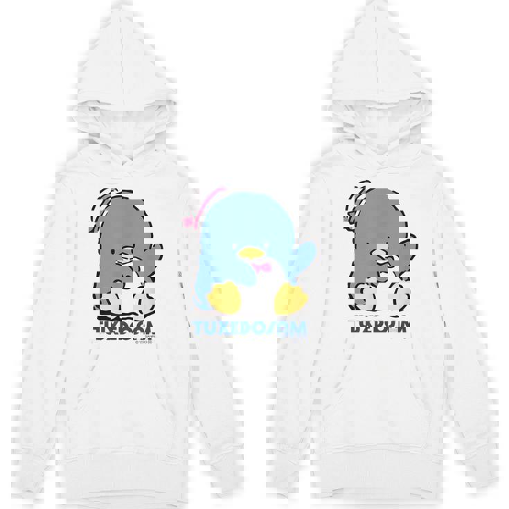 タキシードサム おすわり ライトカラー パーカー