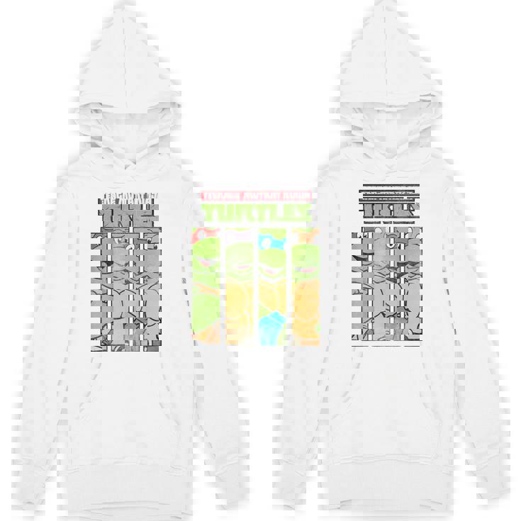 ティーンエイジ・ミュータント・ニンジャ・タートルズ フェイスパネル グラフィックtシャツ パーカー