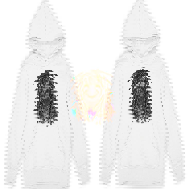 ドレッド ヒップホップ レゲエ 動物 ナマケモノ パーカー