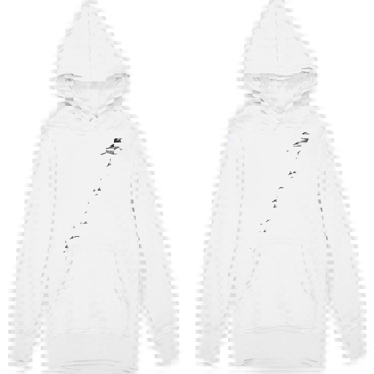 ハクセキレイ パーカー