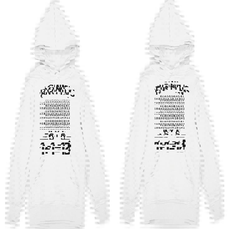 バイナリコーディングプログラミング 1110 バイナリコード パーカー