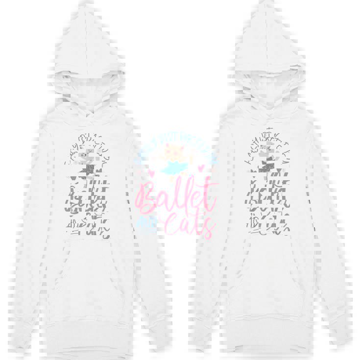 バレエダンサー ダンスガール バレリーナ 猫 気が散りやすい パーカー