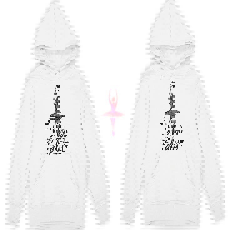 バレエ大好き パーカー