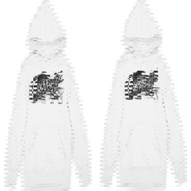 パームシベット アニマルプリント パーカー