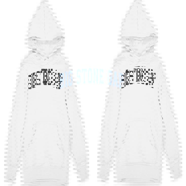 ビッグストーンギャップ バージニアva ヴィンテージ スポーツデザイン ネイビーデザイン パーカー