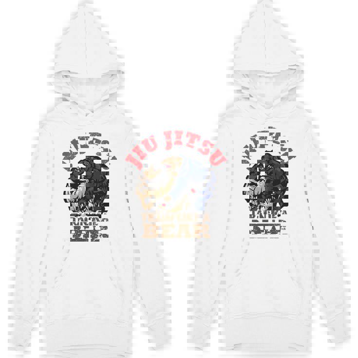 ブラジリアン柔術 Bjj クマのように訓練する 長袖tシャツ パーカー