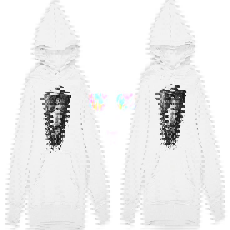 ボルゾイ 犬 モチーフ ペット イラスト サングラス ボルゾイ パーカー