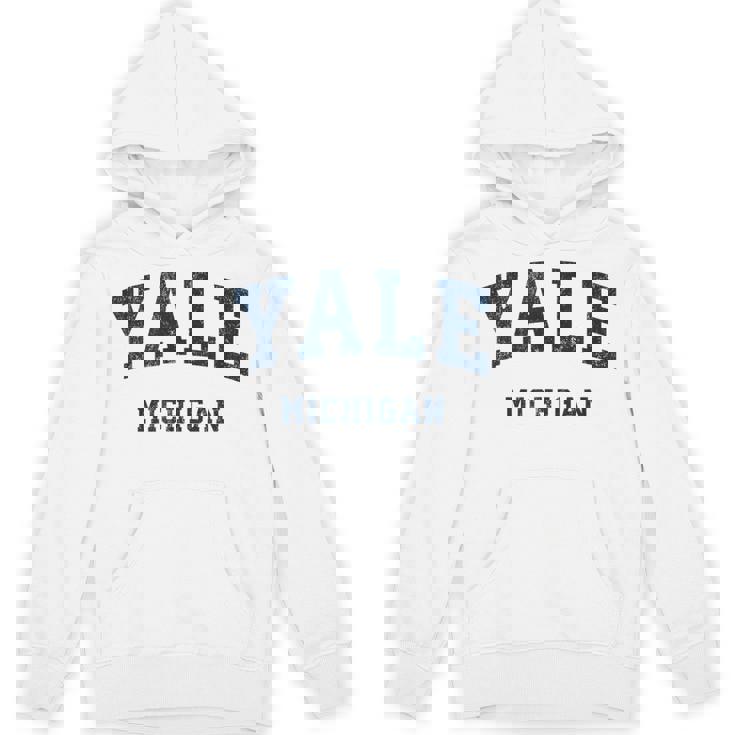 ミシガン州イェールミシガン州ヴィンテージアスレチックスポーツデザイン パーカー