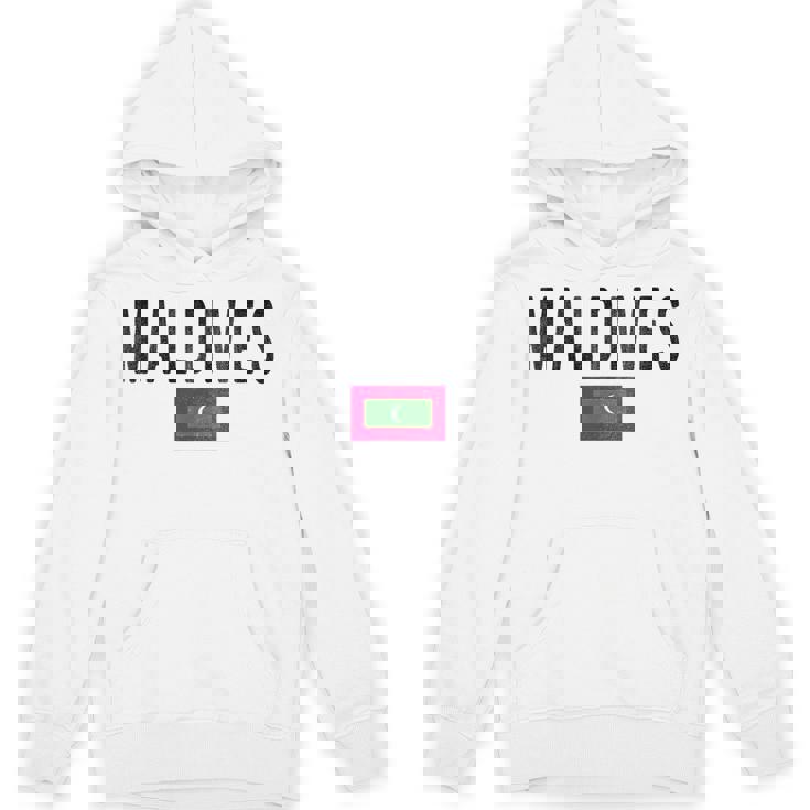 モルディブ国旗-お土産モルディブ。 パーカー