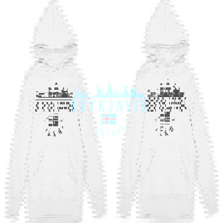 レイキャビク アイスランド アイスランド国旗 スカイライン プライド お土産 パーカー