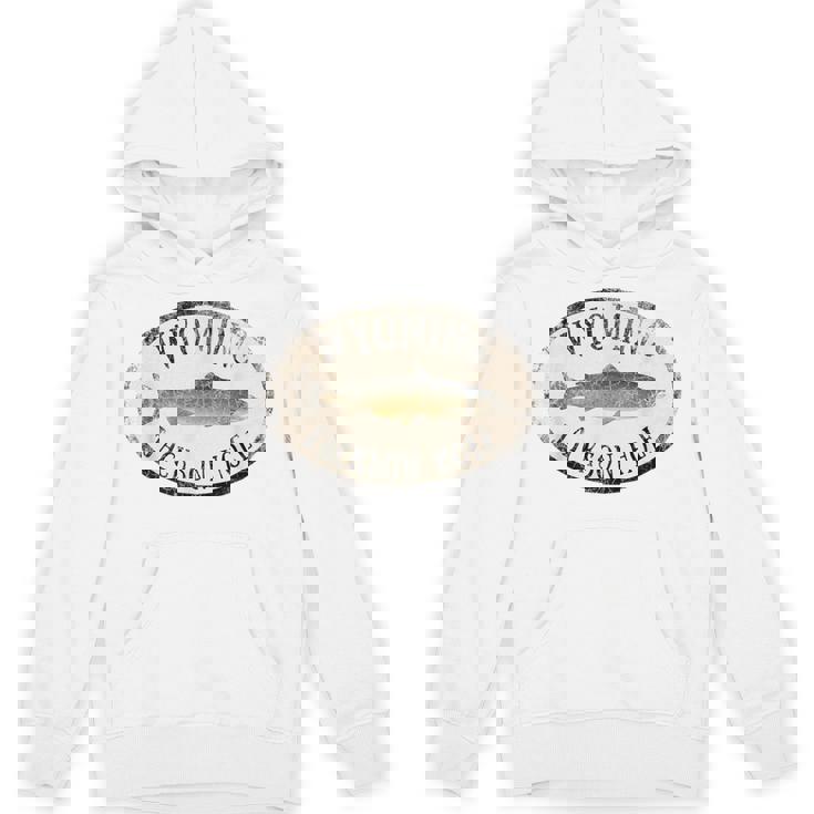 ワイオミング ジャクソン ホール トラウト 魚 フライフィッシング ビンテージ パーカー