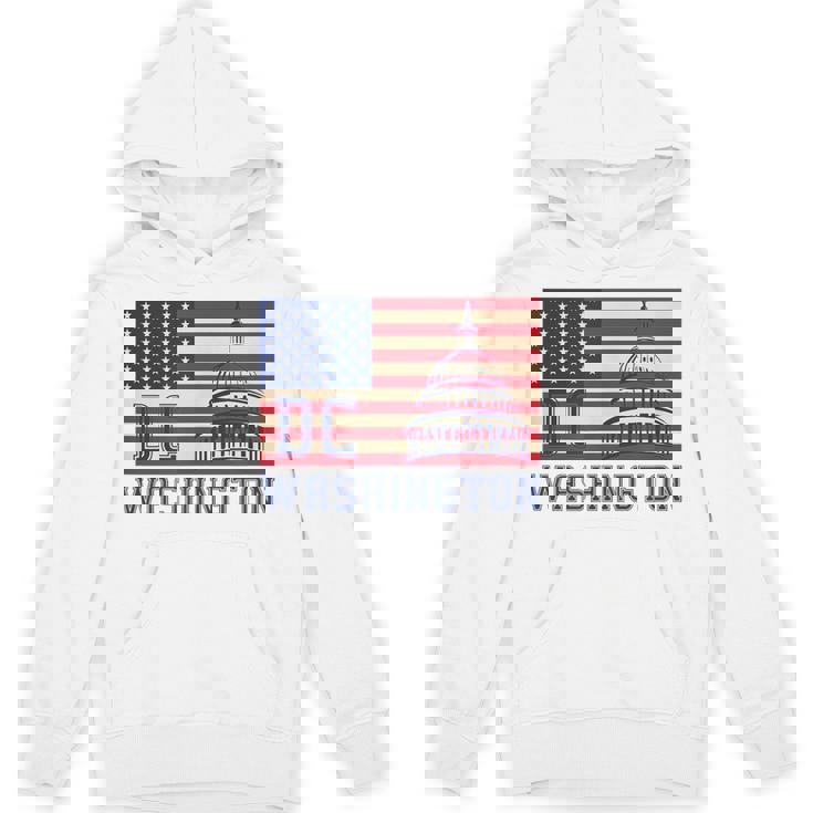 ワシントンdc アメリカ国旗tシャツ パーカー