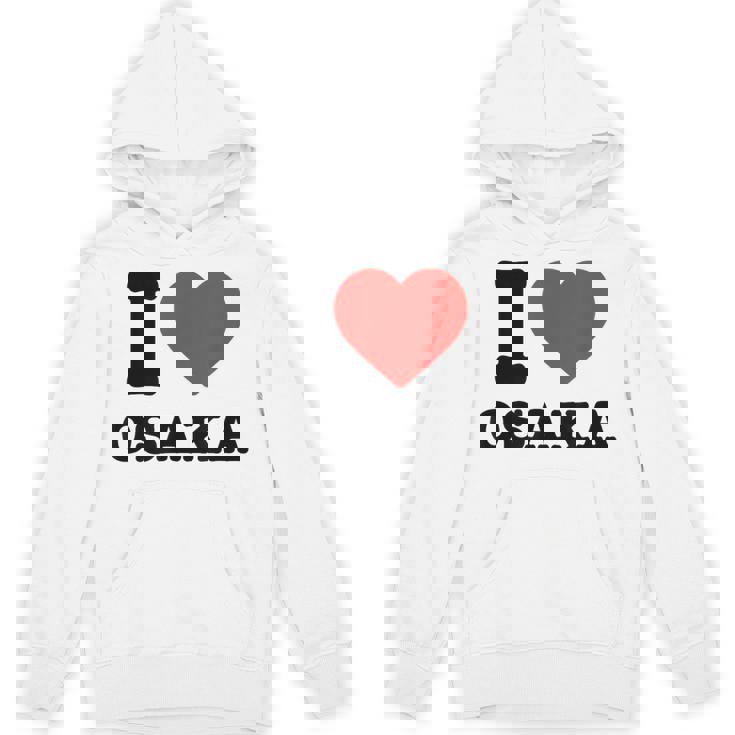 大阪大好き I Love Osaka パーカー