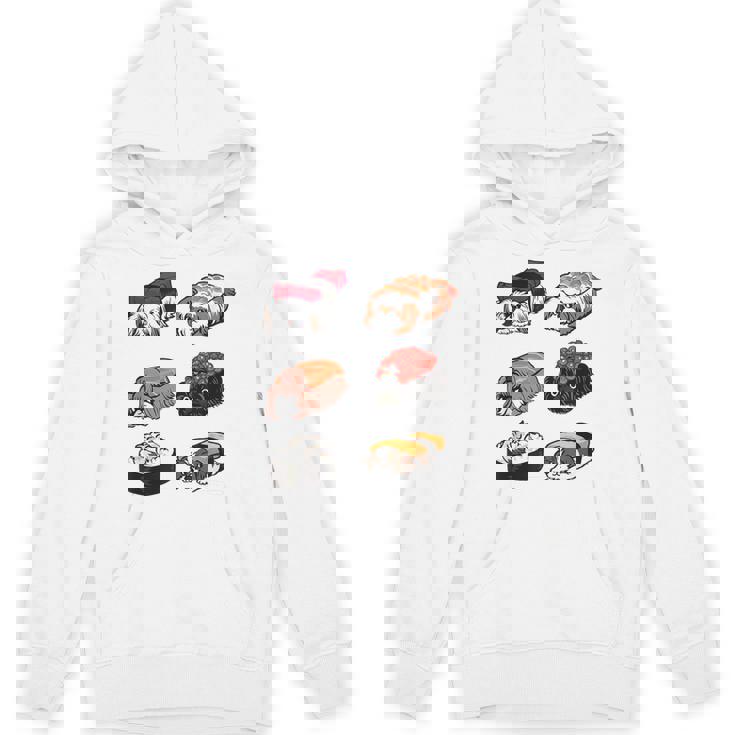 寿司シーズー パーカー