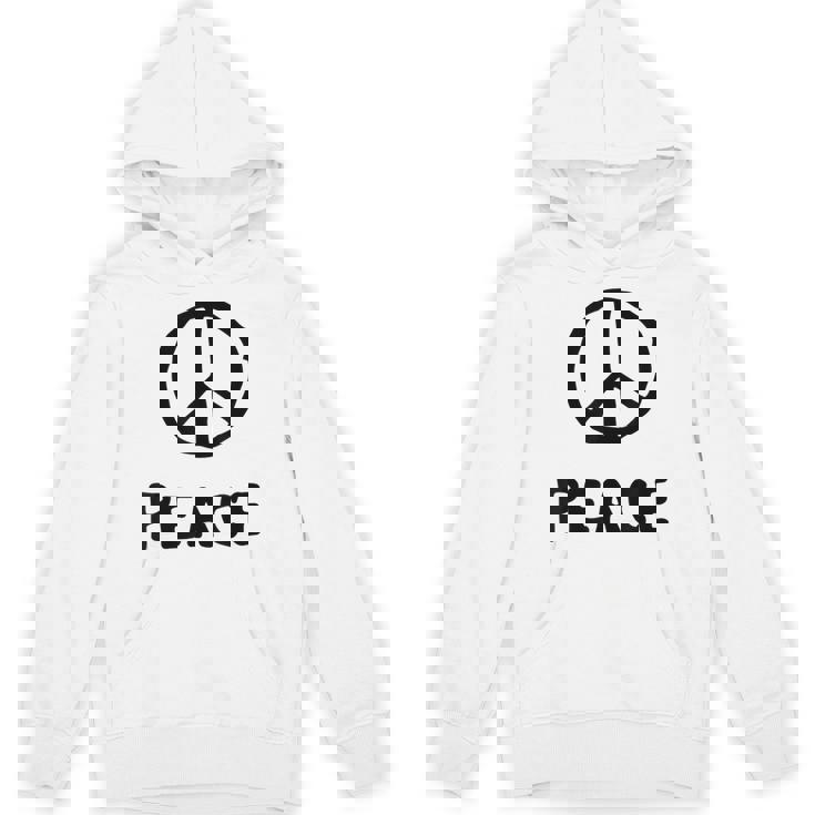 平和の印 平和のシンボル 世界平和 希望 調和 Peaceign World Peaceymbol Hope パーカー