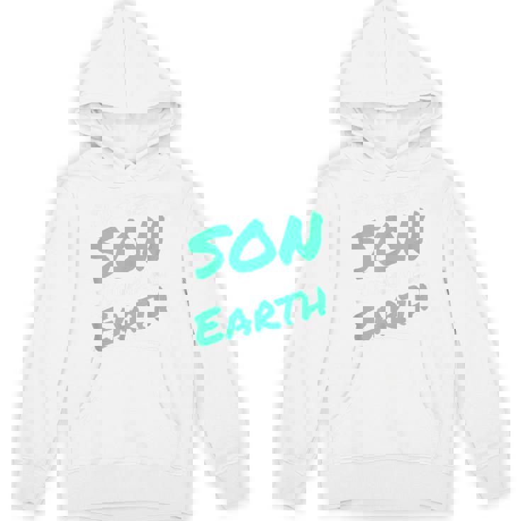 息子の男のための最高の息子の誕生日プレゼント Beston I Know On Earth パーカー