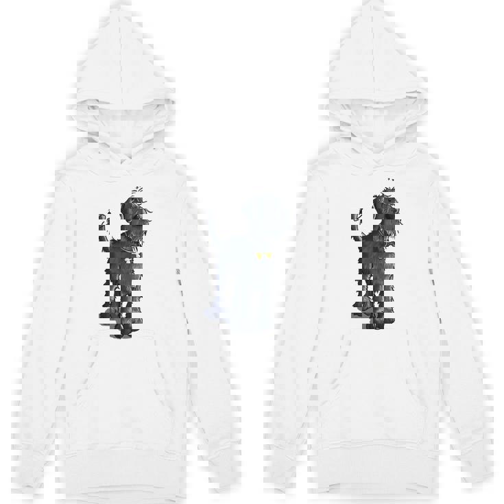 愉快なジャイアントシュナウザー Ichnauzer ギフト ドッグファン 長袖tシャツ パーカー