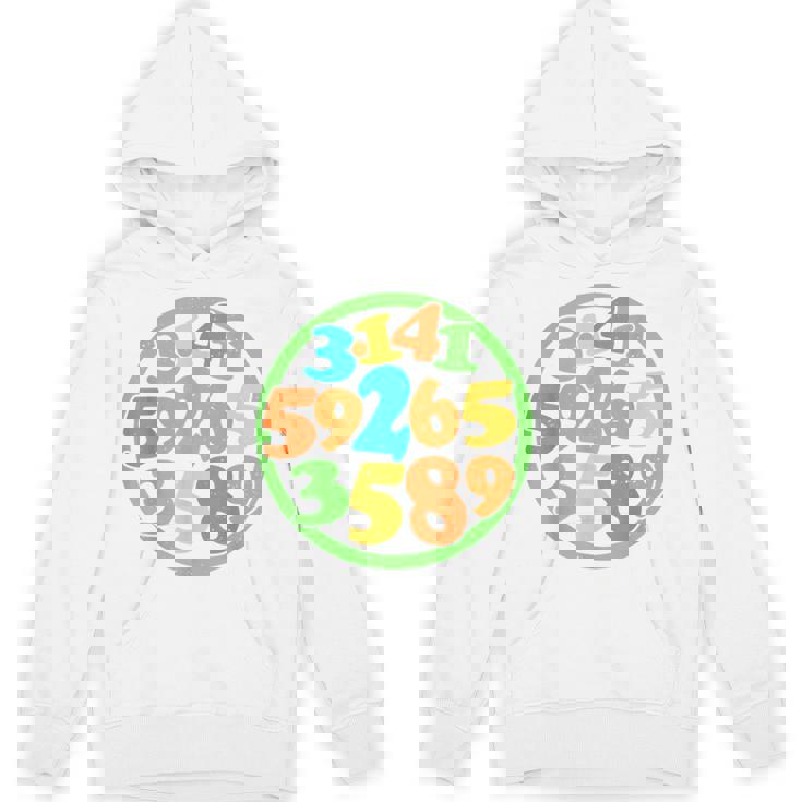 数字円周率ティー パーカー