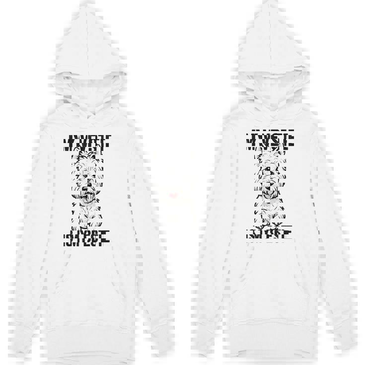 私のウェスティは私のベスティー パーカー