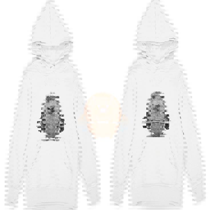 筋トレ ジム やる気がないなら家に帰れ ハリネズミ パーカー