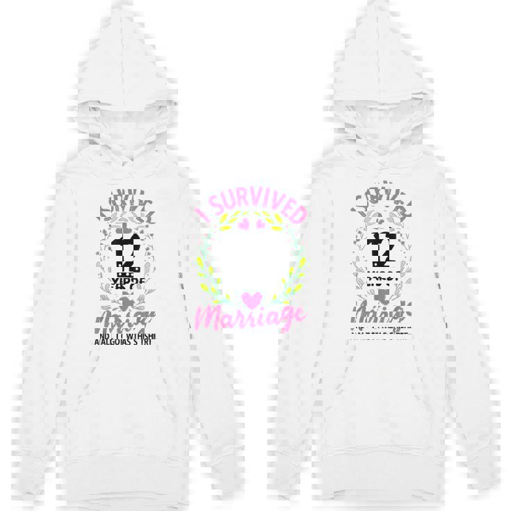 結婚12年 結婚12周年 パーカー