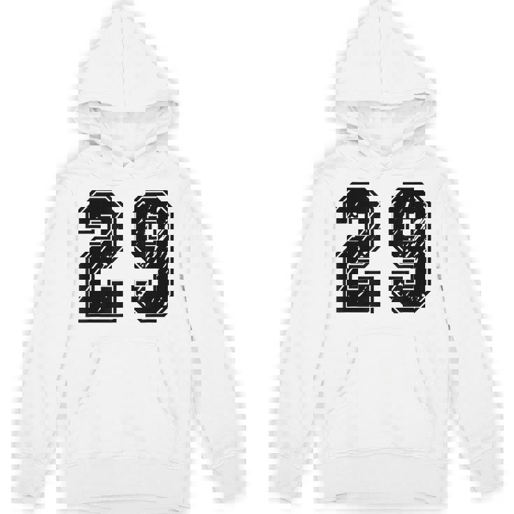 背番号 29 チーム短大スポーツ背番号付きユニフォーム パーカー