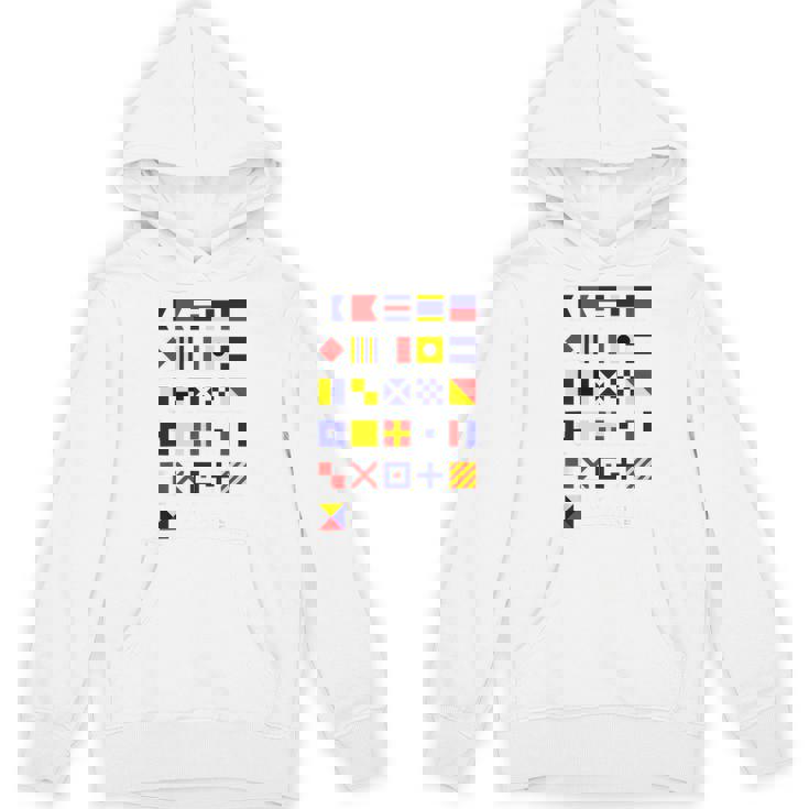 航海信号旗 アルファベット パーカー