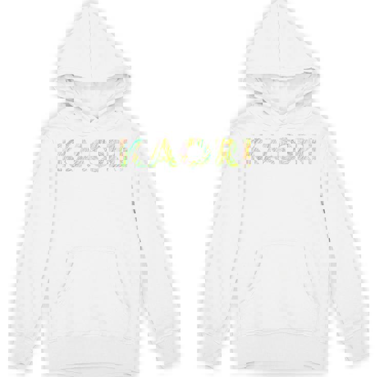 色鉛筆ネームデザインKaori パーカー