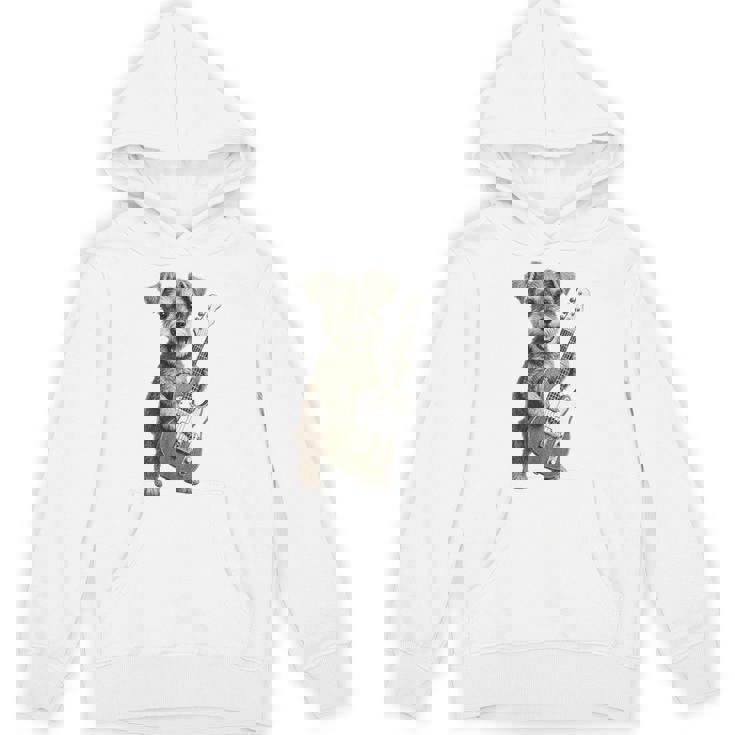 面白いtシャツ シュナウザー 犬 ギター イヌ メンズ 犬好き グッズ かわいい おもしろ 面白い 服 ネタ パーカー