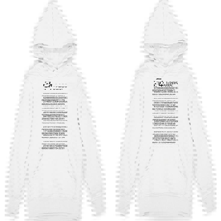 （背中側 バックプリント）314 円周率 パイ《数学》【変なデザイン屋さん】理数系 数字 面白い 長袖tシャツ パーカー