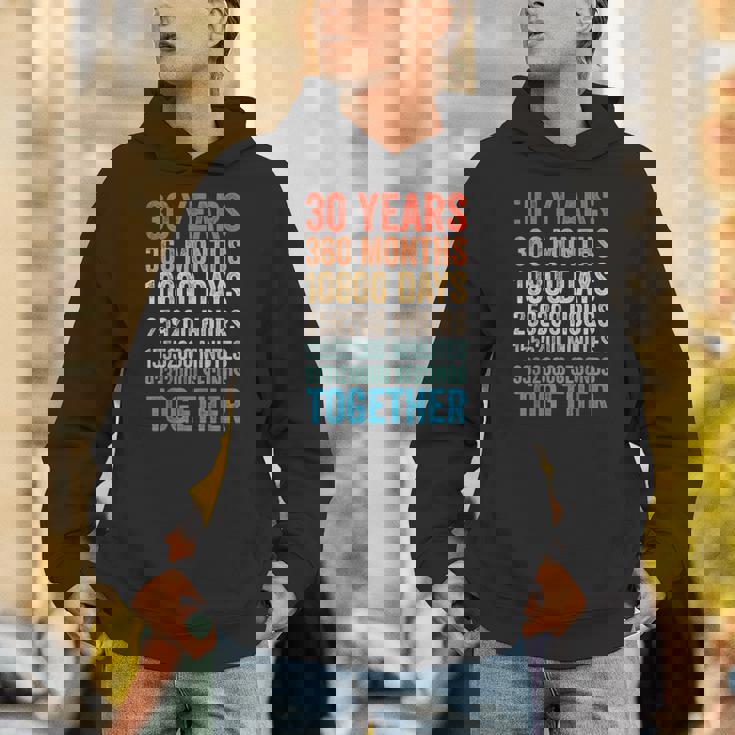 30年記念日 彼 彼女 カップル 30回目の結婚 パーカー