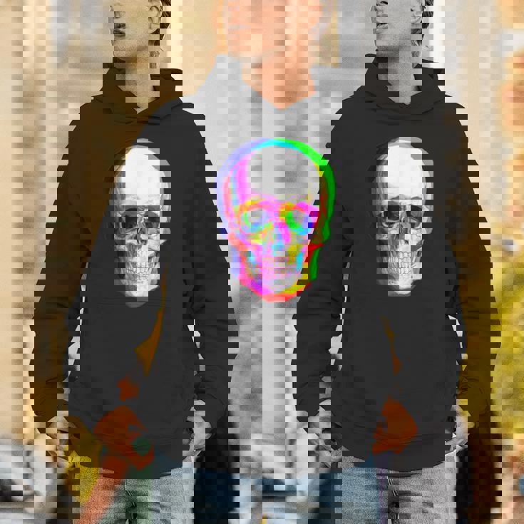 3Dスカル。 パーカー