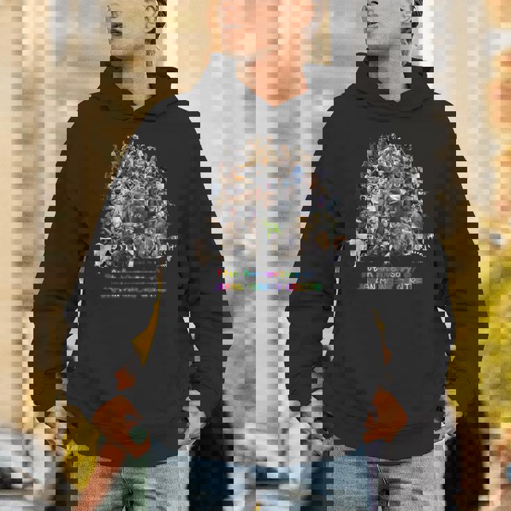 70周年だよ！70頭集合カラー パーカー