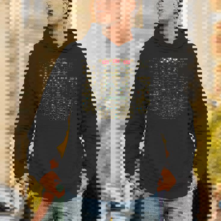 A320 オーバーヘッドパネル ライト付き 航空旅客機パイロット 長袖tシャツ パーカー