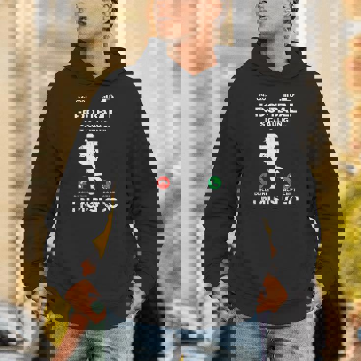 American Football Calling I Must Go ファニーコーチ メンズ レディース パーカー